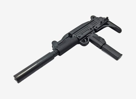 1/6 Scale Uzi Pistol Submachine Miniature Gun