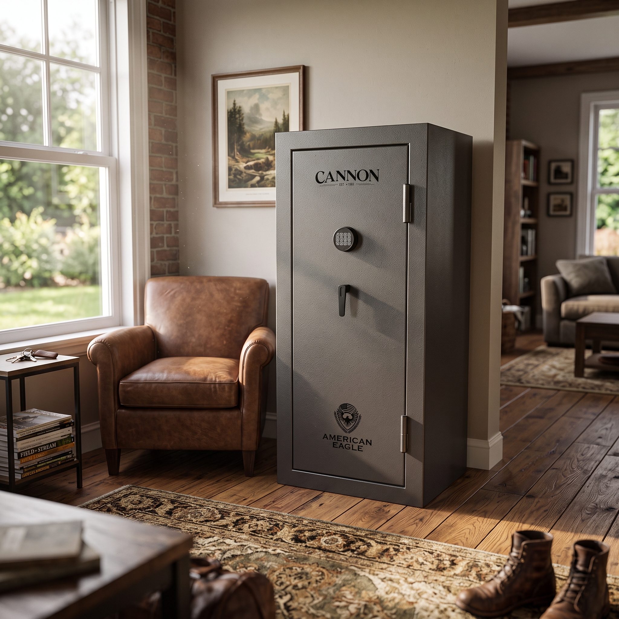 Cannon American Eagle Series 34-Gun 30-Minute Fire-Resistant Gun Safe