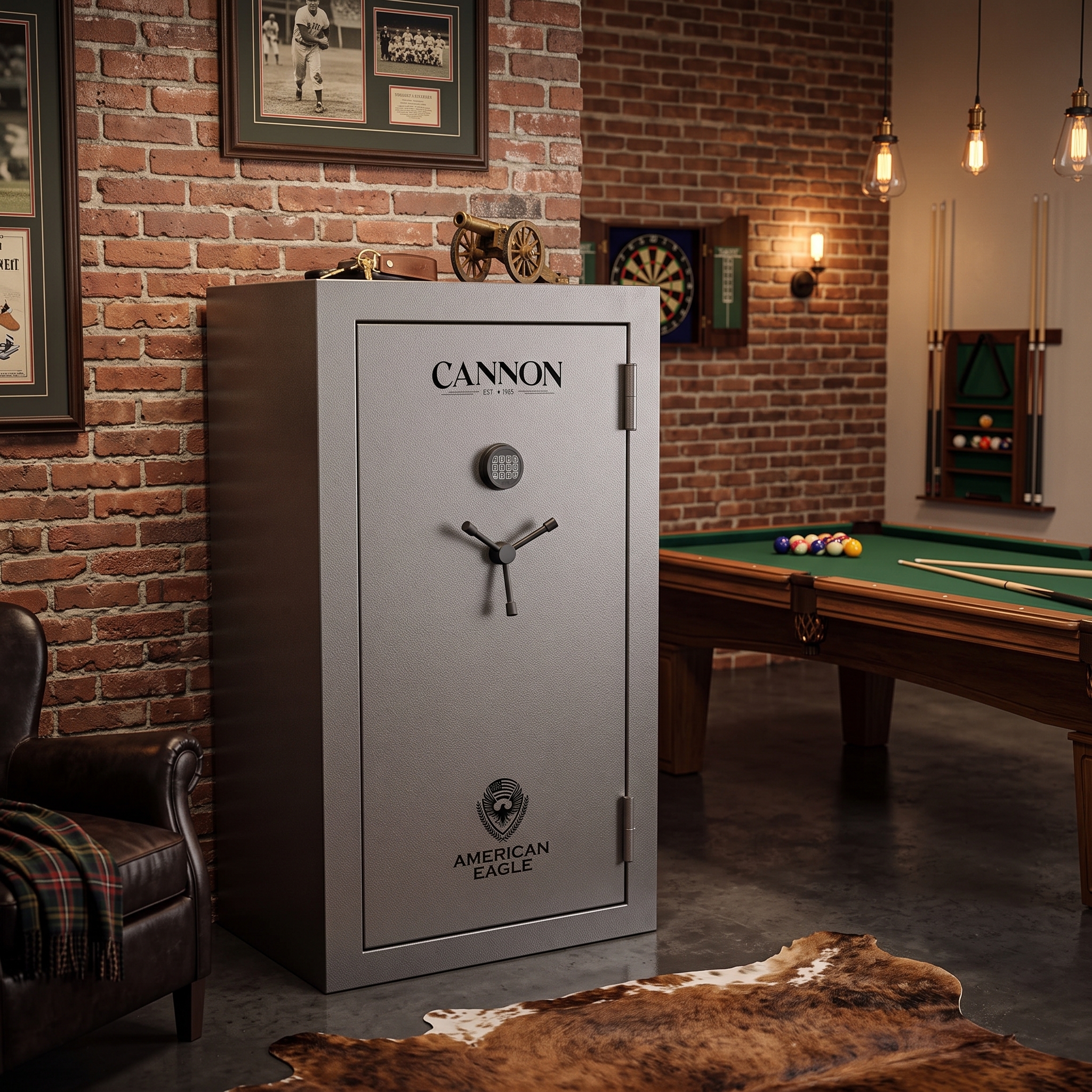 Cannon American Eagle Series 59-Gun 45-Minute Fire-Resistant Gun Safe