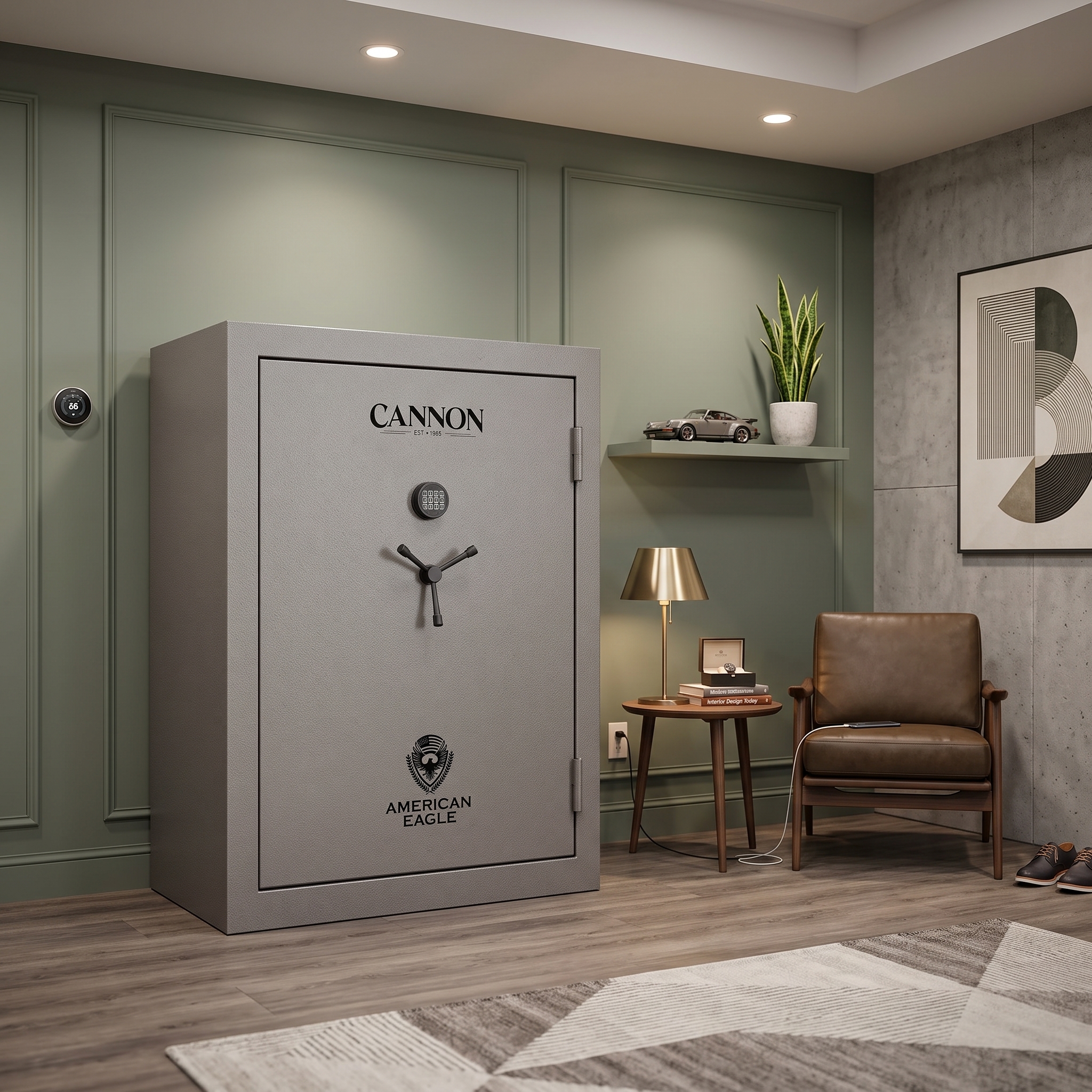Cannon American Eagle Series 91-Gun 60-Minute Fire-Resistant Gun Safe