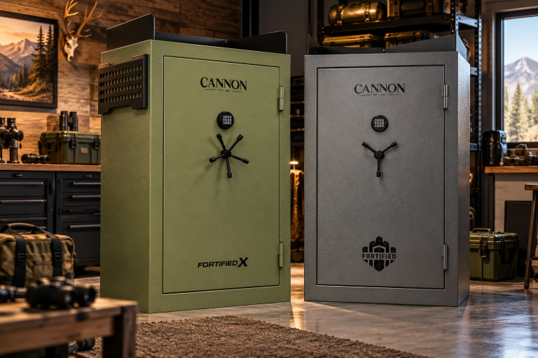 Go Big With the Cannon Fortified-X 73-Gun Green Safe