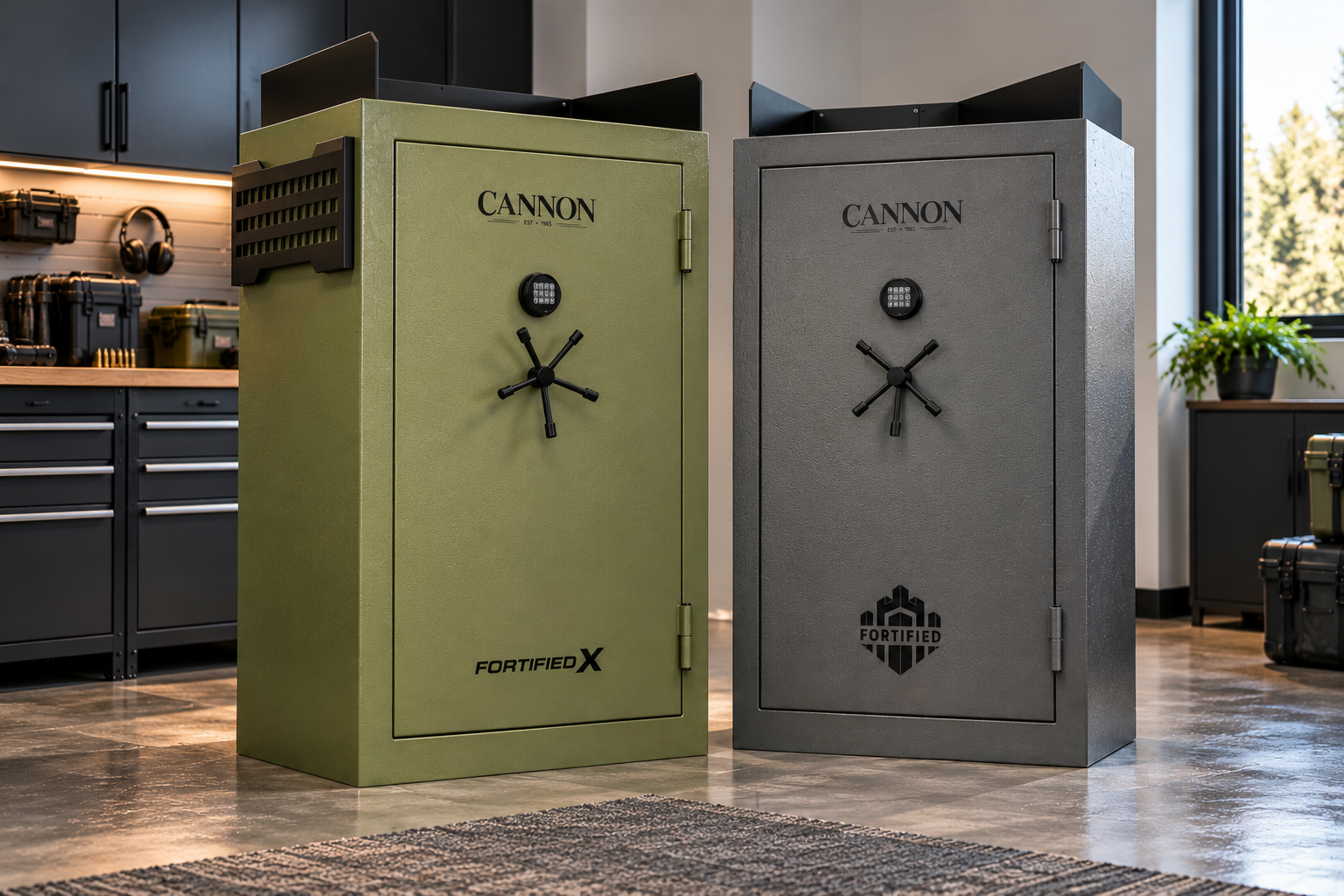 A Practical 46-Gun Safe With 45-Minute Fire Resistance